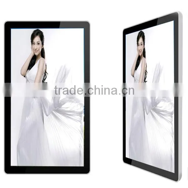Aluminum bezel 46inch lcd advertising player,wifi advertising player