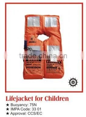 marine working lifejacket children lifejacket,lifejacket for children,competitive price lifejacket with CCS&EC certificate