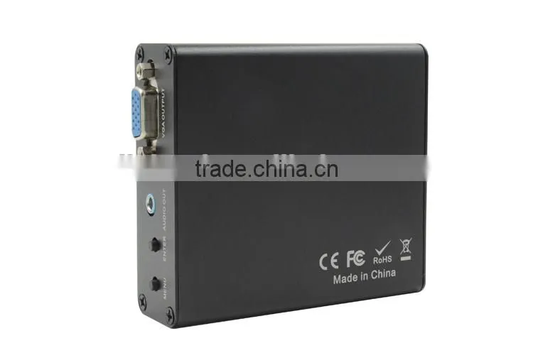 LM-HV01 Video Converter HDMI to VGA With 3.5mm Audio Converter Box