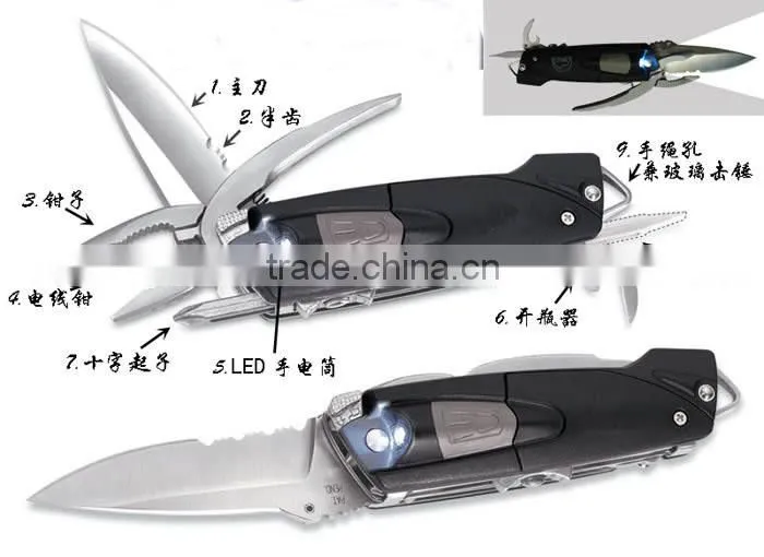 731 Multi-purpose pliers Multi-purpose tool Folding Knife SURVIVAL KNIFE pocket knife UD49901