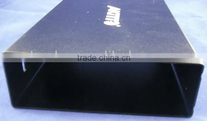 Customize heat sink aluminum profiles for electronic equipments with printing logo