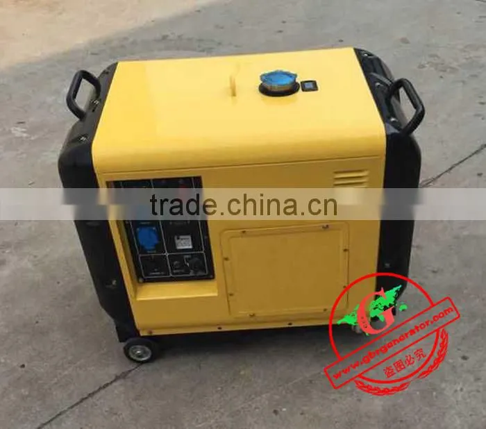 5kw GDE7500T Air-cooled silence type diesel generator set Super Silent Diesel Generator Set kipor