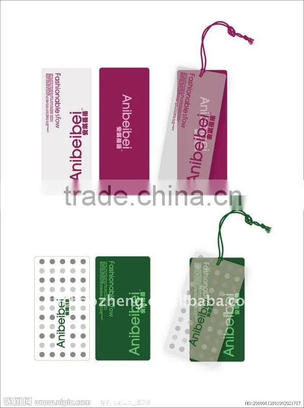 Graceful Market Clothes Hangtag