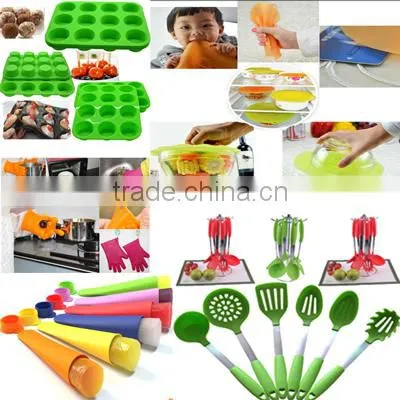 BPA free Silicone Kitchen Cooking Utensils