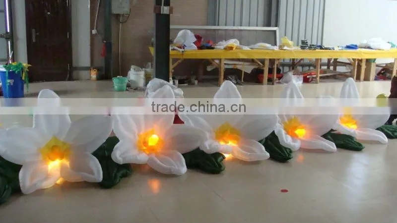 Led inflatable flowers chian decorations/wedding flowers
