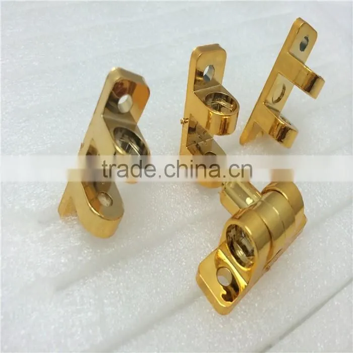 daily use hardware component gold plating , fake gold color plating metal parts