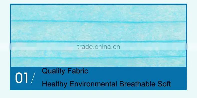 2016 Custom Logo Printed Disposable Surgical Face Mask