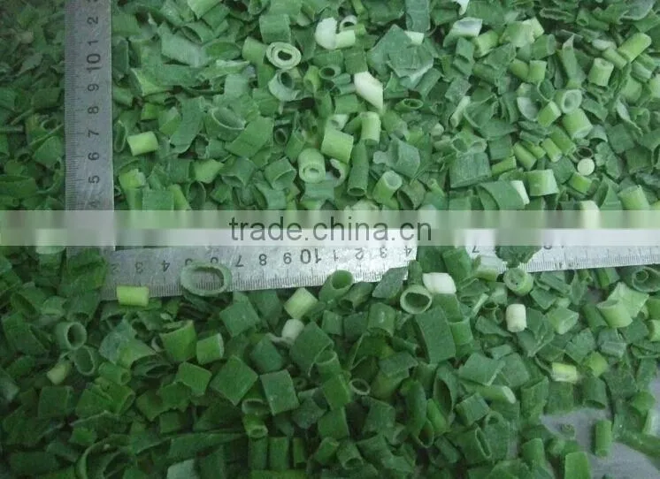 Frozen Chinese chives /spring onion slices (4-6mm)