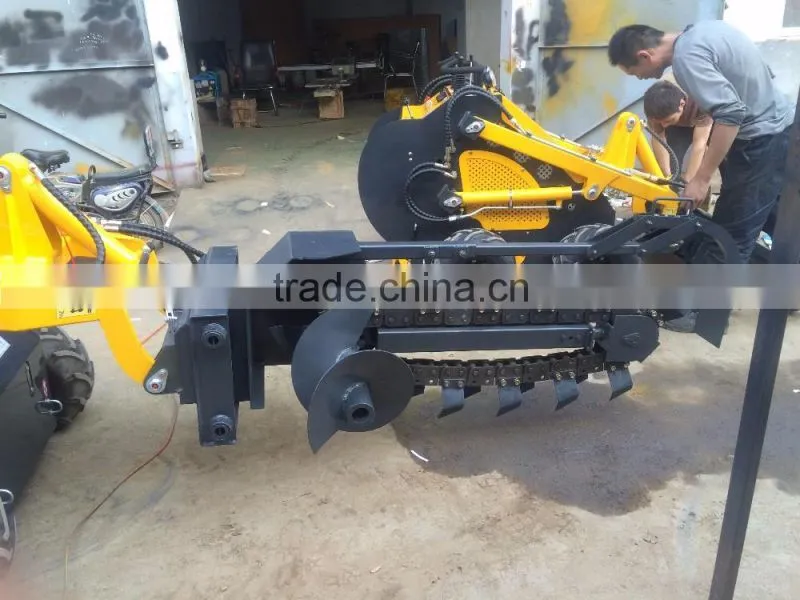 High quality of Mini Skid Steer wheel Loader, BSL400, reasonable price