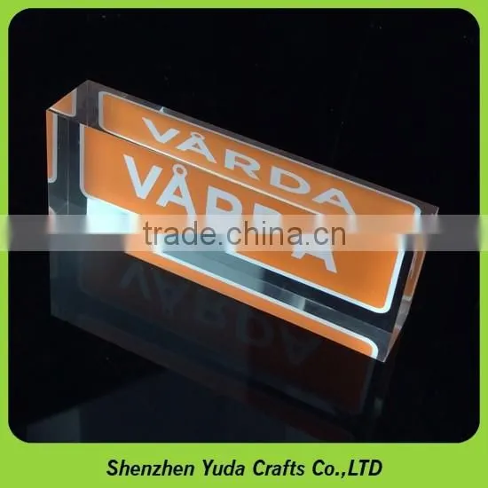 competition clear acrylic awards with black base, custom shaped acrylic awards acrylic plaques