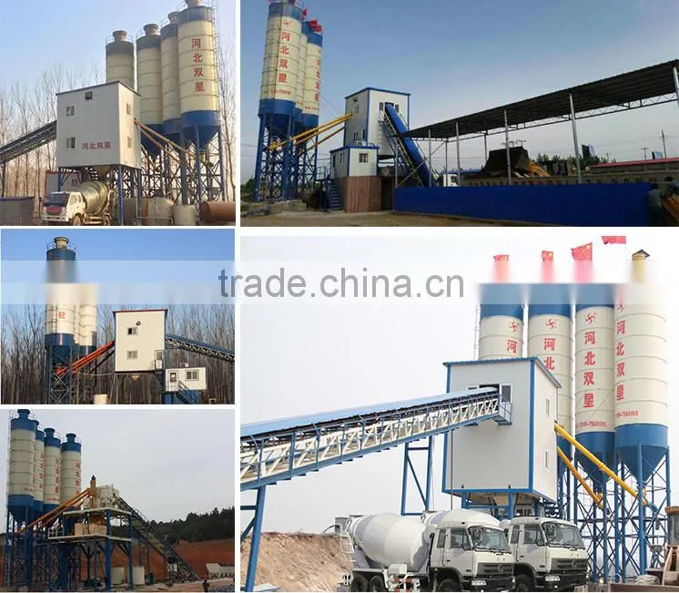 Self-Loading New designed JS1000 concrete mixer with lift