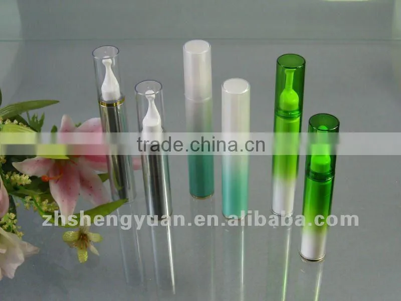 10ml/15ml airless cosmetic lotion bottle for eye masage
