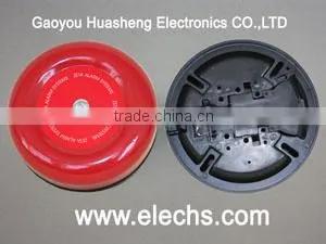 24v red color fire alarm bell