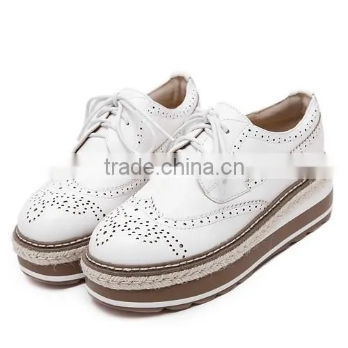 2016 most popular hot selling girl wedges flat shoes PM4135