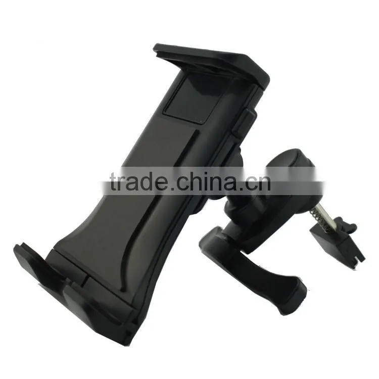 For 3.5-6inch cell phone 6-11inch tablet pc fully adjustable car air vent mount tablet pc/mobile phone holder.