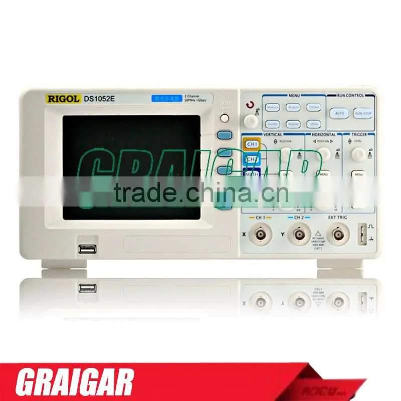 50MHz DSO 1GSa/S 2 Channel DS 1052E Digital Oscilloscope RIGOL DS1052E