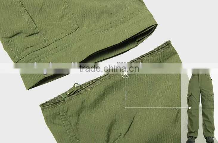 Fashion outdoor hiking breathable custom pants for children