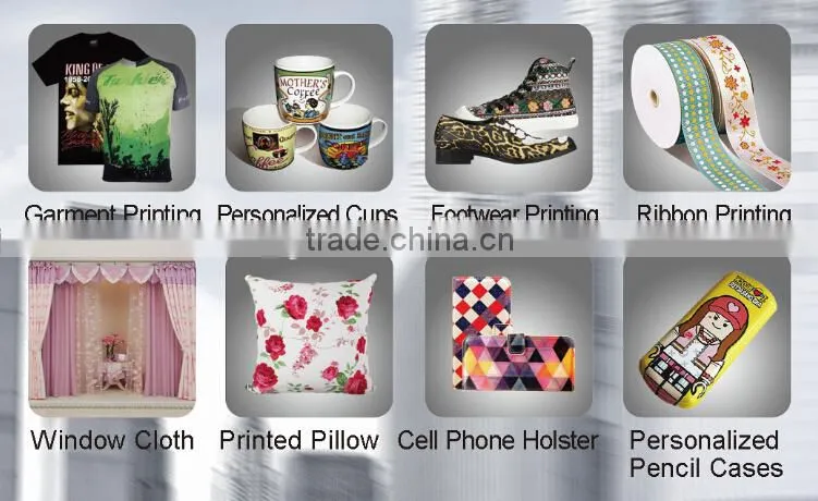 75inch width high speed industrial sublimation printing machine with dx5