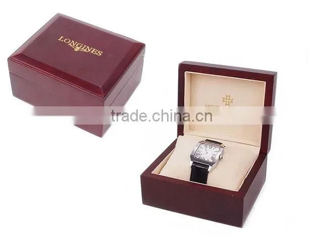 2016 newly natural wood watch box with window