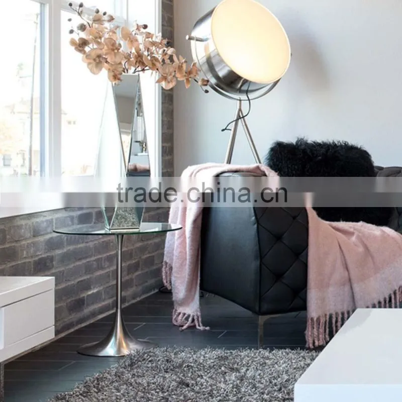 Tulip side stainless steel table base or table leg