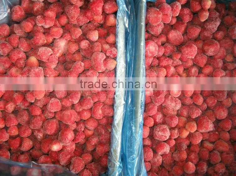 Different varieties IQF strawberry