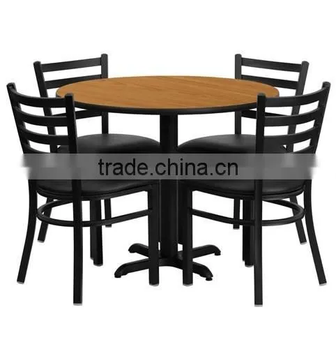 China furniture factory custom made good quality cheap price wooden restaurant furniture set dining chair and table