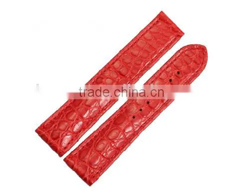 Luxury 100 % Alligator Handmade Leather Watch Strap for iWatch