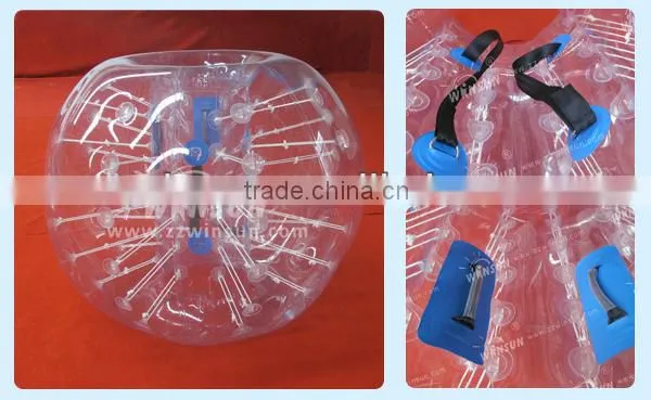 commercial grade funny inflatable climb in ball