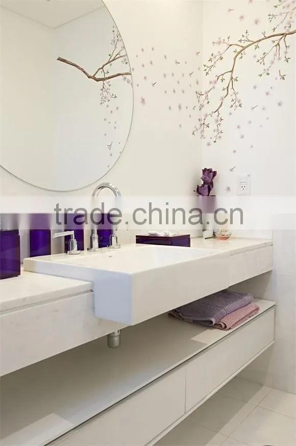 2016 Artificial Sparkle white quartz stone manufacturer