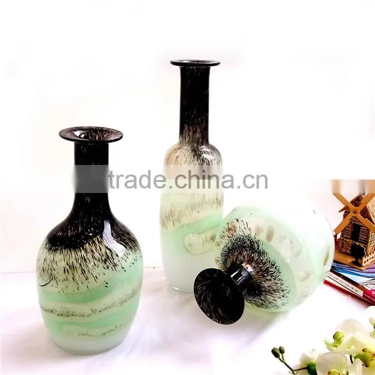 China Supplier Selling Arts and Crafts Murano Glass Vase for Home Decoration