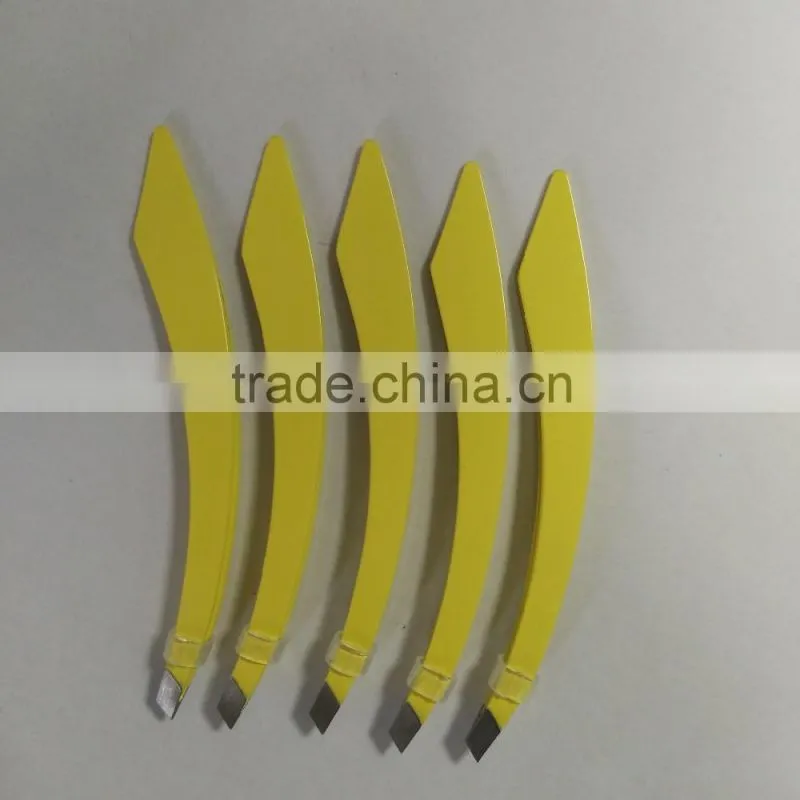 2016 New Arrival Slant tip Eyebrow Tweezer/Stainless Steel Tweezers