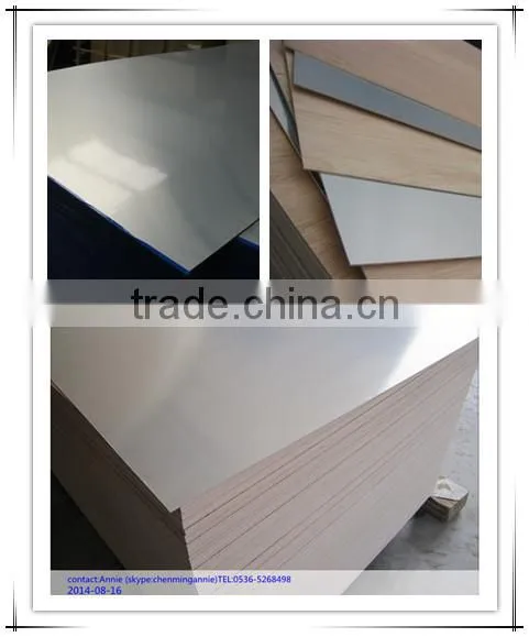 aluminium laminated hardwood plywood used for wall decoration
