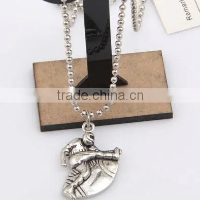 personalized soocer letter hand stamped charm necklace,fashion inspired sports necklace