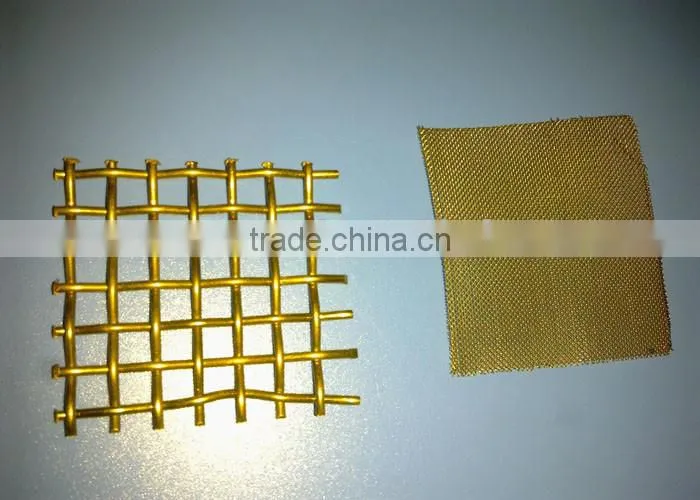 CuZn37 grade 200 mesh 0.05mm brass wire mesh