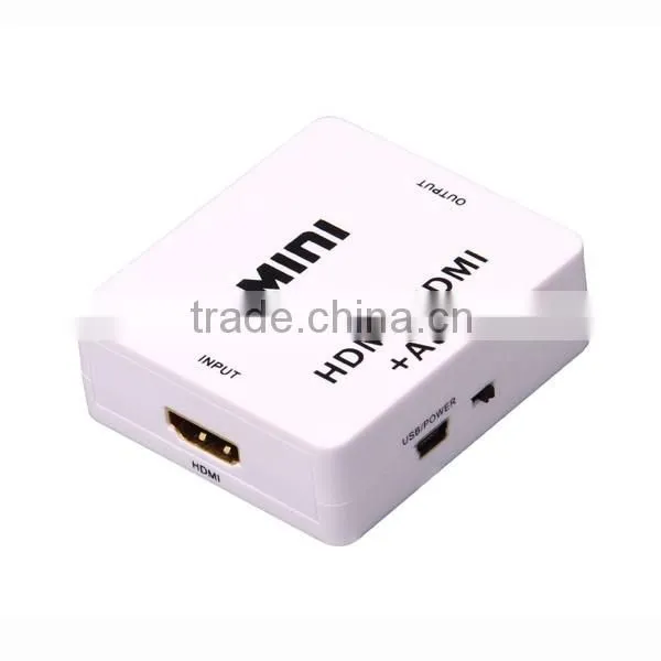 HDMI Audio Decoder - HDMI Input to HDMI Output + Stereo Audio (3.5mm) For PS4/PS3/TV/HD Player/Blu-ray DVD