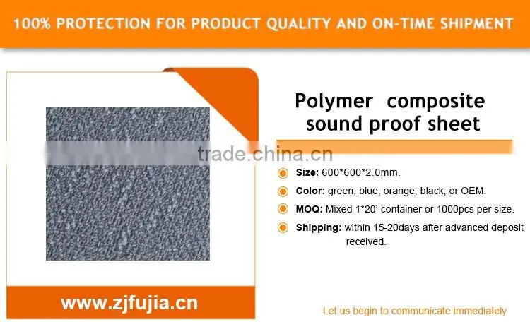 Decorative Insulated polyester Acoustic Panel For Wall