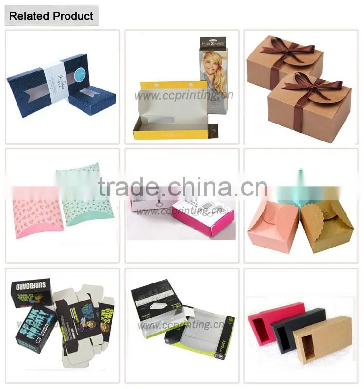 Beautiful design cardboard lingerie packaging box