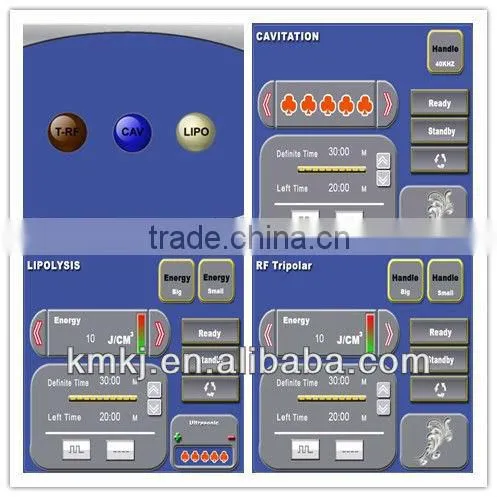 Big sale 4 in 1 rf remove face wrinkle machine with cavitation system (CE ISO SGS BV)