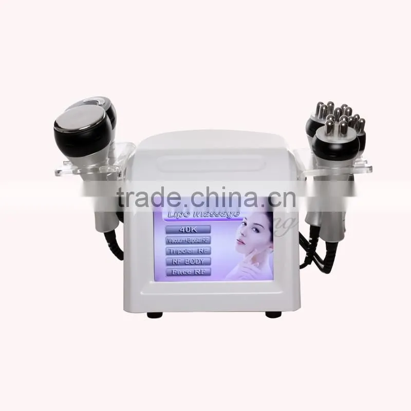 Factory wholesale 5 in 1 vacuum ultrasonic cavitation massager slimming machine