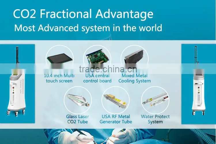 *Medical Standard*RF Co2 Fractional Laser for scar removal,brown spots removal striae gravidarum removal and skin
