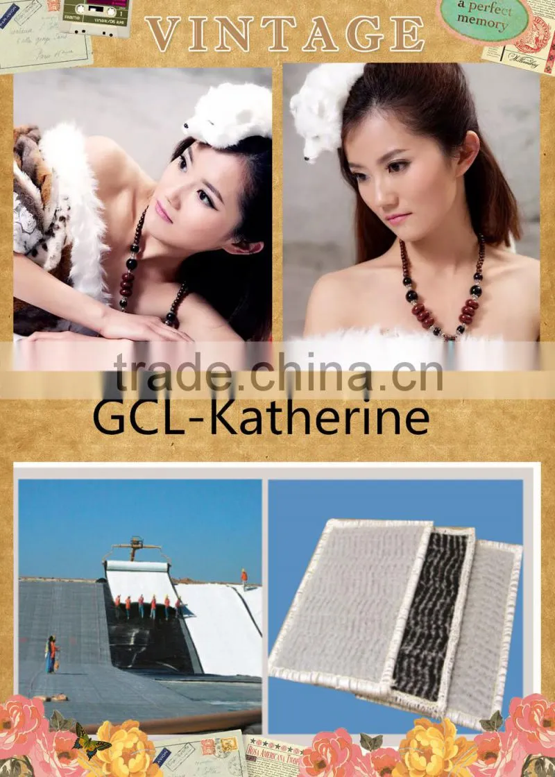 Geosynthetic Clay Liner (GCL) for landfill and basement lining and waterproofing solution