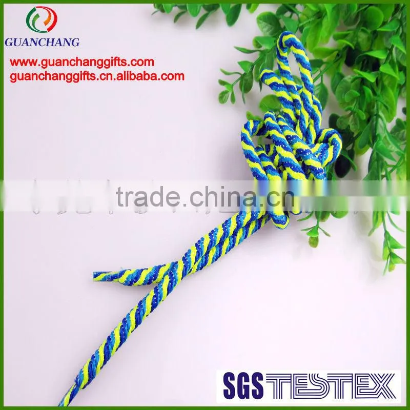 OEM custom waxed round shoelaces