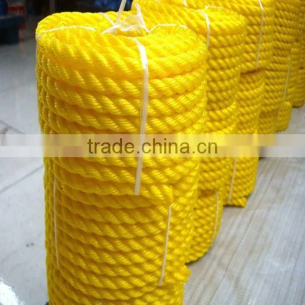Twisted pe mooring rope with competitive price and quality