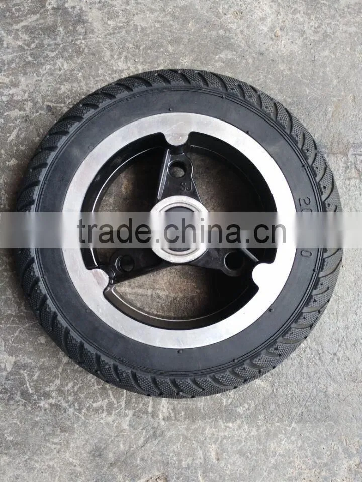 2016 new design electric wheelchair semi-pneumatic wheel 200X50 tire