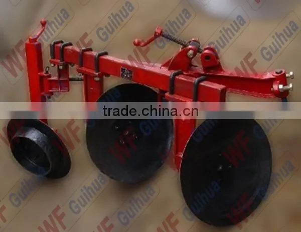 disc plough for 12 - 18 hp walking tractor and mini tractor
