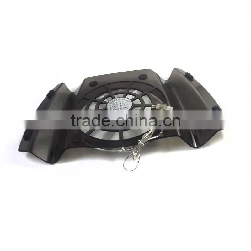 New product !!!DCX-014 1 fan 1.75W laptop cooler black
