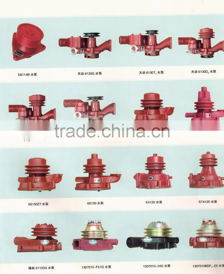 Automobile water pump