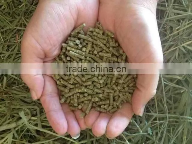 Animal Feed Pellet Production Line / Feed Pellet Mill CE Approved
