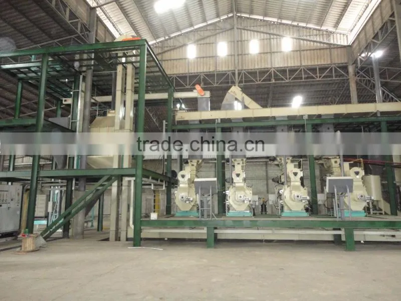 Complete wood pellet production line with lower price
