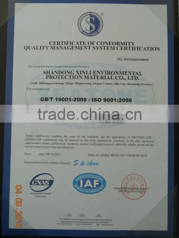 High tempreture resistance PTFE memberane Fiberglass filter cloth used for Ironworks cement factory power plant
